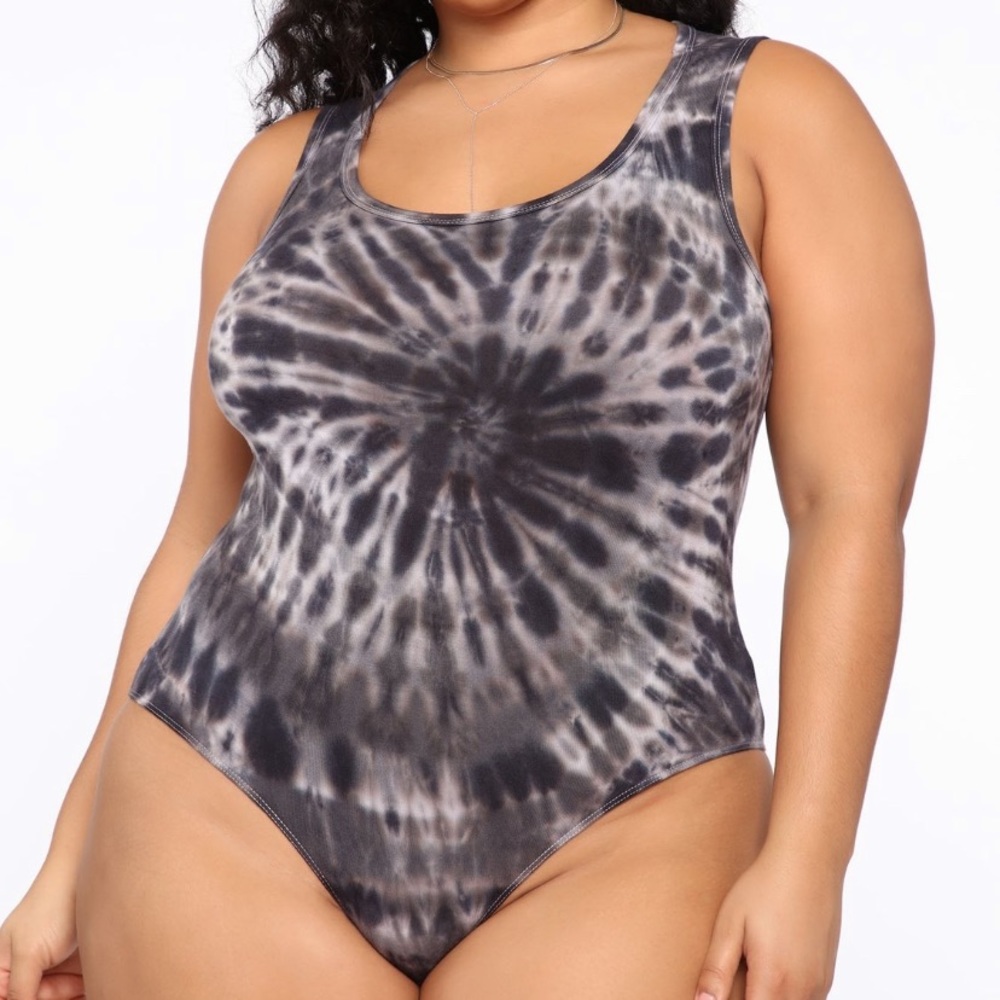 Fashion Nova Tie Dye Bodysuit